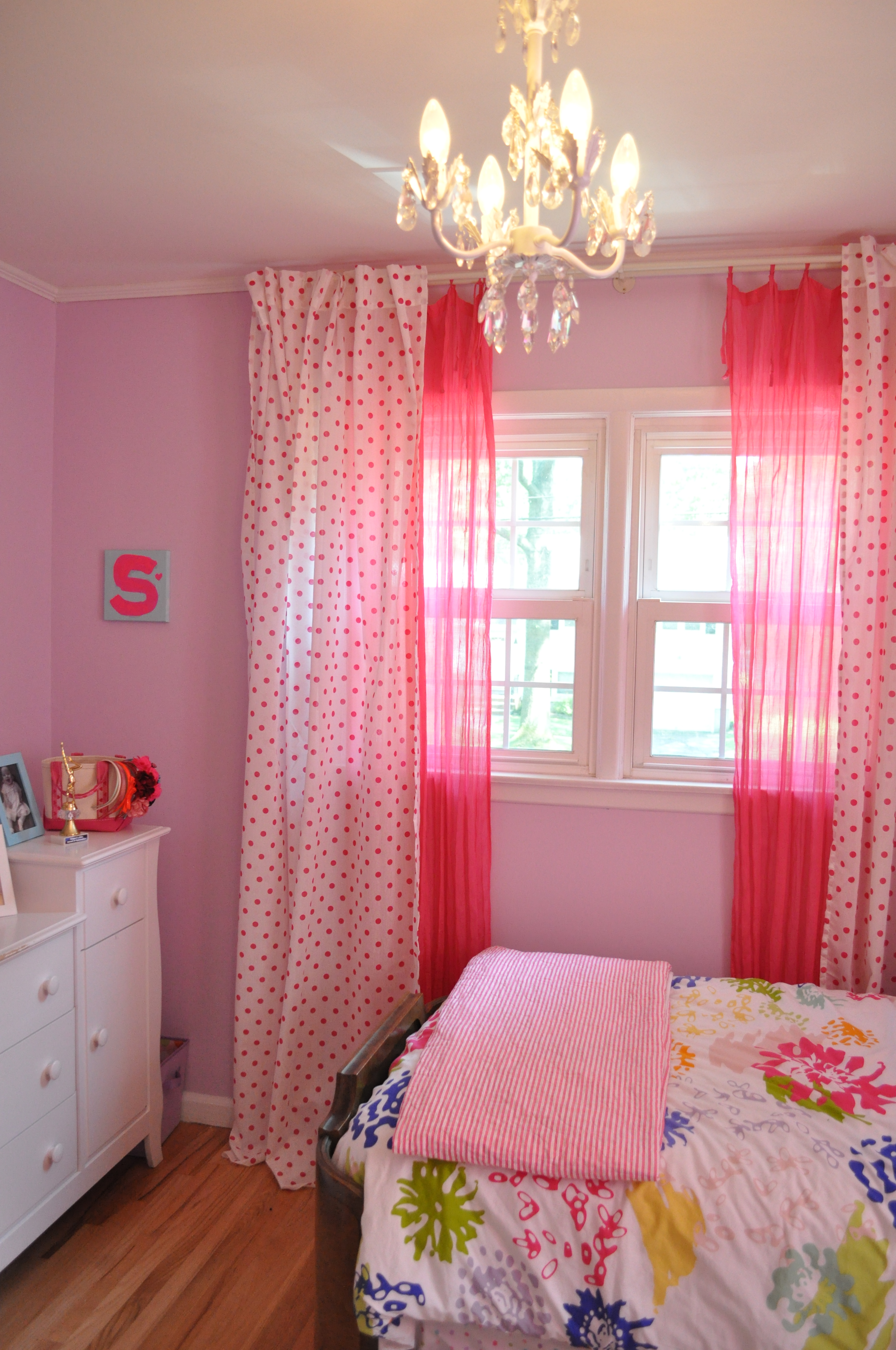Soph's room - curtains