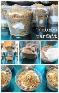 smores parfait Collage