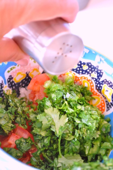 Sue at Home Guacamole pepper